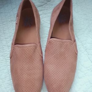 Women's Slip-On Loafer in Dusty Rose